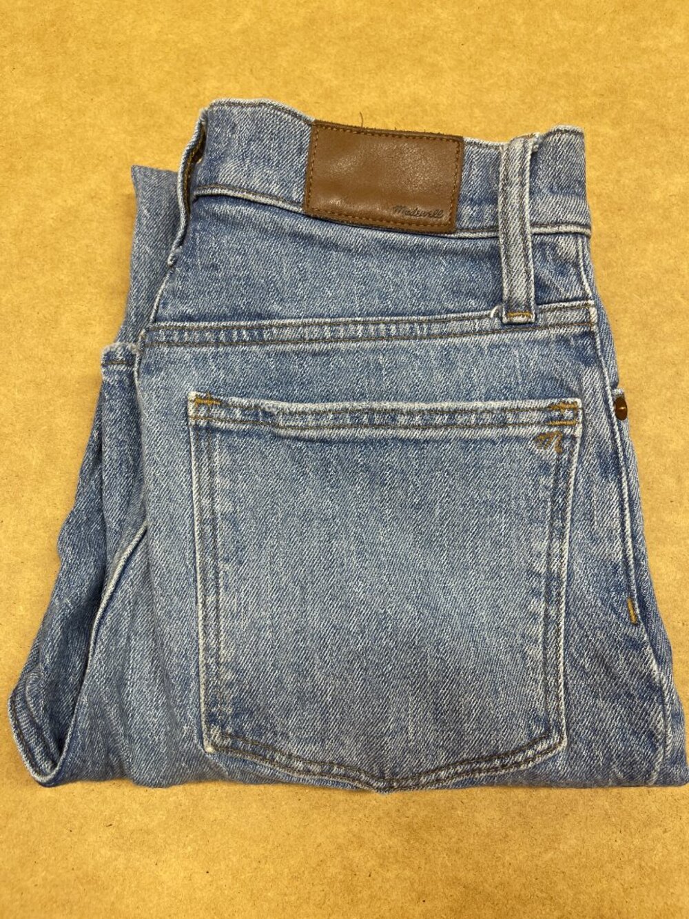 Madewell The Perfect Vintage Straight Leg Denim Jeans Size 26